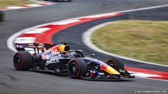 SHANGHAI - Max Verstappen (Oracle Red Bull Racing)  in actie tijdens de race op het Shanghai International Circuit van de Grote Prijs van China. SANDER KONING / ANP