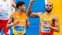 APELDOORN - Ryan Clarke tijdens halve finale 800 meter op de derde dag van het EK Indoor atletiek in Omnisport Apeldoorn. ANP IRIS VAN DEN BROEK