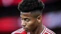 Benfica's Brazilian midfielder #07 David Neres looks on during the Portuguese League football match between SL Benfica and GD Chaves at the Luz stadium in Lisbon on March 29, 2024. 
PATRICIA DE MELO MOREIRA / AFP