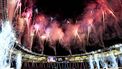 Fireworks explode at the end of the World Athletics Ultimate Championship at the Gyula Zsivotzky National Athletics Centre, in Budapest on September 13, 2026. 
Jewel SAMAD / AFP