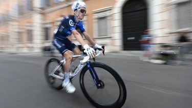 Groupama-FDJ's French rider David Gaudu is pictured before the 12th stage of the 108th Giro d'Italia cycling race of 172kms from Modena to Viadana on May 22, 2025. 
Luca Bettini / AFP