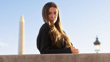 (FILES) Swiss and French racing driver Laura Villars, poses in front of the FIA headquarters in Paris, on October 31, 2025Ai. Are the rules governing the election for the presidency of the International Automobile Federation (FIA) biased? On November 10, 2025, the Paris District Court will consider a request from Swiss national Laura Villars, who has been prevented from running against the sole candidate, the outgoing president, Emirati Mohamed Ben Sulayem.
JOEL SAGET / AFP