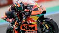 ASSEN - Collin Veijer (NED) op zijn Kalex tijdens de vrije training Moto2 voorafgaand aan de 100e Editie van de TT van Assen. ANP VINCENT JANNINK