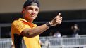 epa11671756 Lando Norris of United Kingdom for Team McLaren during the Driver’s Parade before the Formula One United States Grand Prix, at the Cirtcuit of the Americas in Austin, TX, USA, 20 October 2024.  EPA/JOHN MABANGLO