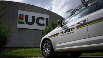 This photo taken on August 10, 2020, shows the headquarters of the world's cycling governing body UCI (International Cycling Union) in Aigle, amid the COVID-19 outbreak, caused by the novel coronavirus. The cycling world championships scheduled for Aigle-Martigny in Switzerland on September 20-27, 2020, might be called off due to local health rules organisers warned on August 7. Swiss federal authorities are due to examine their rules on August 12, and may ban sports gatherings involving more than 1,000 people.
Fabrice COFFRINI / AFP