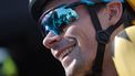 epa10861902 Slovenian cyclist Primoz Roglic of Jumbo Visma talks to the media before the 19th stage of the Vuelta a Espana, a 177.5km race from La Baneza to Iscar, Spain, 15 September 2023.  EPA/Manuel Bruque