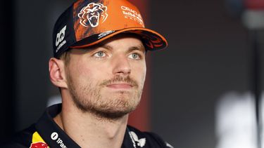 BOEDAPEST - Max Verstappen (Red Bull Racing) na afloop van de kwalificatie op de Hungaroring voor de Grote Prijs van Hongarije. SANDER KONING / ANP