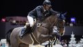 epa11778735 Harrie Smolders from Netherlands rides his horse Monaco to win the first place during the Rolex Grand Prix at the 63rd CHI international show jumping tournament in Geneva, Switzerland, 15 December 2024.  EPA/VALENTIN FLAURAUD