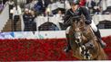 epa12013639 Willem Greve of Netherlands on Grandorado TN N.O.P. competes in the FEI Jumping World Cup Finals at the St. Jakobshalle in Basel, Switzerland, 06 April 2025.  EPA/TIL BUERGY