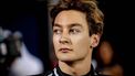 BAHREIN - George Russell (Mercedes) na afloop van de kwalificatie op het Bahrain International Circuit in het woestijngebied Sakhir voorafgaand aan de Grote Prijs van Bahrein. ANP REMKO DE WAAL