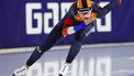 HEERENVEEN - Femke Kok (NED) in actie op de 500 meter vrouwen tijdens de zesde en tevens laatste wereldbeker langebaanschaatsen van het seizoen. Het driedaagse evenement vond plaats in Thialf. ANP VINCENT JANNINK