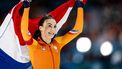 MILAAN - Femke Kok wint de 500 meter bij het langebaanschaatsen in het Milano Speed Skating Stadium op de Olympische Winterspelen van Milaan. ROBIN VAN LONKHUIJSEN / ANP
