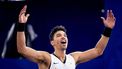 PARIJS - Basketballer Arvin Slagter van Nederland tijdens 3x3-basketbal tegen Litouwen op de Olympische Spelen. ANP KOEN VAN WEEL