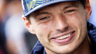 2023-08-24 14:39:05 ZANDVOORT - Max Verstappen (Red Bull Racing) op het circuit op het Circuit van Zandvoort voorafgaand aan de F1 Grand Prix van Nederland op 24 augustus 2023 in Zandvoort, Nederland. ANP KOEN VAN WEEL