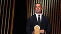 Former Dutch football player Ruud Gullit speaks on stage to give the Kopa Trophy for best under-21 player during the 2024 Ballon d'Or France Football award ceremony at the Theatre du Chatelet in Paris on October 28, 2024. 
FRANCK FIFE / AFP