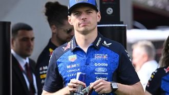 Red Bull Racing's Dutch driver Max Verstappen is seen in the paddock prior to the third practice session ahead of the Formula One Azerbaijan Grand Prix at the Baku City Circuit in Baku on September 25, 2026. 
Igor IVANKO / AFP