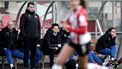 EINDHOVEN - PSV Eindhoven Vrouwen coach Roeland ten Berge tijdens de Azerion vrouwen Eredivisie wedstrijd tussen PSV (vr) en FC Twente (vr) op PSV Campus De Herdgang 1 februari 2025 in Eindhoven, Nederland. ANP JEROEN PUTMANS