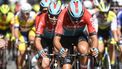 Lotto-Dstny's Dutch rider Mathijs Paasschens competes in the 