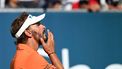 2023-06-25 17:56:56 Netherlands' Joost Luiten reacts after his last shot during the final round of the BMW International Open golf tournament in Eichenried near Munich, southern Germany, on June 25, 2023. 
Christof STACHE / AFP