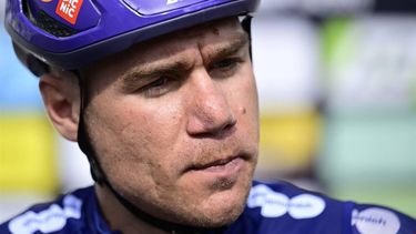 Netherlands' Fabio Jakobsen of Team Picnic PostNL poses at the start of the 'Classic Brugge-De Panne' men's elite one-day cycling race, in Bruges, on March 26, 2025. 
DIRK WAEM / Belga / AFP
