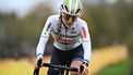 Dutch rider Inge van der Heijden competes during the women's elite at the 'Jaarmarktcross' cyclocross cycling event part of the Superprestige competition, in Niel on November 11, 2025. 
DAVID PINTENS / Belga / AFP
