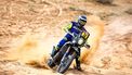 epa11059580 Spanish rider Lorenzo Santolino of Sherco Rally Factory in action during the prologue of the 2024 Rally Dakar, in Al-Ula, Saudi Arabia, 05 January 2024.  EPA/ANDREW EATON