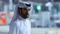 FIA President Mohammed Ben Sulayem attends the qualifying session for the Abu Dhabi Formula One Grand Prix at the Yas Marina Circuit in the Emirati city on November 25, 2023. 
Giuseppe CACACE / AFP
