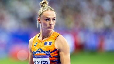 PARIJS - Lieke Klaver in actie op de halve finale 400 meter, tijdens de Olympische Spelen. ANP IRIS VAN DEN BROEK