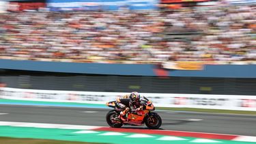 ASSEN - Collin Veijer (NED) op zijn Kalex in actie tijdens de Moto2 race op de TT van Assen. VINCENT JANNINK / ANP