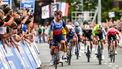 ARNHEM - Dylan Groenewegen wint de Nederlandse kampioenschappen wielrennen bij de mannen op de weg. ANP VINCENT JANNINK