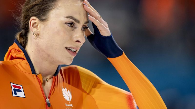 MILAAN - Femke Kok tijdens de 1500 meter bij het langebaanschaatsen in het Milano Speed Skating Stadium op de Olympische Winterspelen van Milaan. IRIS VAN DEN BROEK / ANP