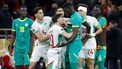 Senegal and Morocco players clash during the Africa Cup of Nations (CAN) final football match between Senegal and Morocco at the Prince Moulay Abdellah Stadium in Rabat on January 18, 2026. 
Abdel Majid BZIOUAT / AFP