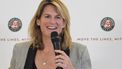 Roland-Garros Open tennis tournament's director Amelie Mauresmo addresses a press conference presenting the 2024 edition of the Roland Garros Grand Slam tennis tournament, at the Roland Garros stadium complex in Paris on April 25, 2024. 
Bertrand GUAY / AFP