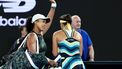 Japan's Naomi Osaka walks off the court after losing against France's Caroline Garcia during their women's singles match on day two of the Australian Open tennis tournament in Melbourne on January 15, 2024.  
David GRAY / AFP