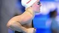 Netherlands' swimmer Tessa Giele arrives to compete in a heat of the women's 50m butterfly swimming event during the 2025 World Aquatics Championships in Singapore on August 1, 2025. 
François-Xavier MARIT / AFP