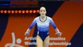 ROTTERDAM - Sanne Wevers  tijdens de podiumtraining op de wk turnen in Ahoy Rotterdam. IRIS VAN DEN BROEK / ANP