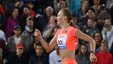 2023-06-30 23:30:04 Netherlands' Femke Bol competes in the Women's 400m Hurdles event during the IAAF Diamond League 