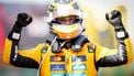 BARCELONA - Oscar Piastri (McLaren) viert zijn overwinning op het Circuit de Barcelona-Catalunya na afloop van de Grand Prix van Spanje. ANP SANDER KONING