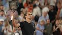 Germany's Alexander Zverev celebrates his victory over France's Quentin Halys during their men's singles match on day 6 of the French Open tennis tournament on Court Philippe-Chatrier at the Roland-Garros Complex in Paris on May 29, 2026. 
Thomas SAMSON / AFP