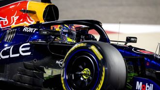 BAHREIN - Isack Hadjar (Red Bull Racing) in actie tijdens de derde testdag op het Bahrain International Circuit voorafgaand aan de start van het Formule 1-seizoen. SANDER KONING / ANP
