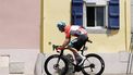 epa10083923 Belgium rider Florian Vermeersch of Lotto Soudal in action at Saint-Pe-de-Bigorre during the 18th stage of the Tour de France 2022 over 143.2km from Lourdes to Hautacam, France, 21 July 2022.  EPA/YOAN VALAT
