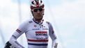 Soudal Quick-Step's British rider Ethan Hayter is pictured on stage before the 8th stage of the 108th Giro d'Italia cycling race of 197kms from Giulianova to Castelraimondo on May 17, 2025. 
Luca Bettini / AFP