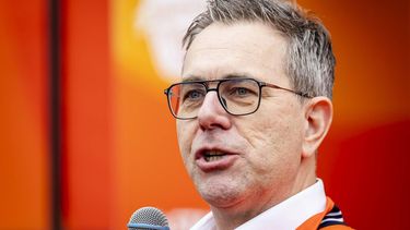 MILAAN - Arjan Blok, ceo van Nederlandse Loterij, tijdens de opening van het TeamNL Huis. In het Huis komen Nederlanders tijdens de Olympische Winterspelen samen om onder andere de successen van Nederlandse sporters te vieren. ROBIN VAN LONKHUIJSEN / ANP