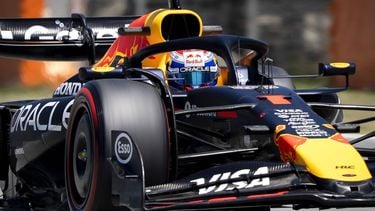BARCELONA - Max Verstappen (Red Bull Racing) in actie op het Circuit de Barcelona-Catalunya tijdens de eerste vrije training in aanloop naar de Grand Prix van Spanje. ANP SANDER KONING
