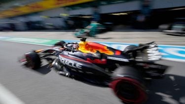 Red Bull's Dutch driver Max Verstappen drives during the qualifying session at the Red Bull Ring race track in Spielberg, Austria, on June 28, 2025, ahead of the Formula One Austrian Grand Prix. 
Darko Bandic / POOL / AFP