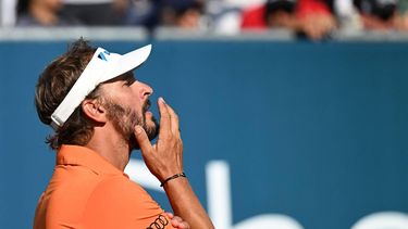 2023-06-25 17:56:56 Netherlands' Joost Luiten reacts after his last shot during the final round of the BMW International Open golf tournament in Eichenried near Munich, southern Germany, on June 25, 2023. 
Christof STACHE / AFP