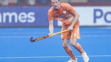 BHUBANESWAR - Seve van Ass (NED)  tijdens de wedstrijd Nederland tegen Chili op het WK Hockey In India. ANP WILLEM VERNES