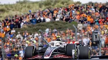 ZANDVOORT - Nico Hulkenberg (Haas F1 Team) tijdens de F1 Grand Prix van Nederland op het Circuit van Zandvoort. ANP SEM VAN DER WAL