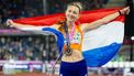 BIRMINGHAM -  Femke Broeders-Bol na afloop van de finale 800 meter op de vijfde dag van de EK atletiek. IRIS VAN DEN BROEK / ANP