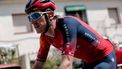 2023-08-30 11:23:59 epa10828460 British rider Geraint Thomas of Ineos Grenadiers team in action during the Vuelta a Espana 5th stage, a 185.7km cycling race from Morella to Burriana, Spain, 30 August 2023.  EPA/Manuel Bruque